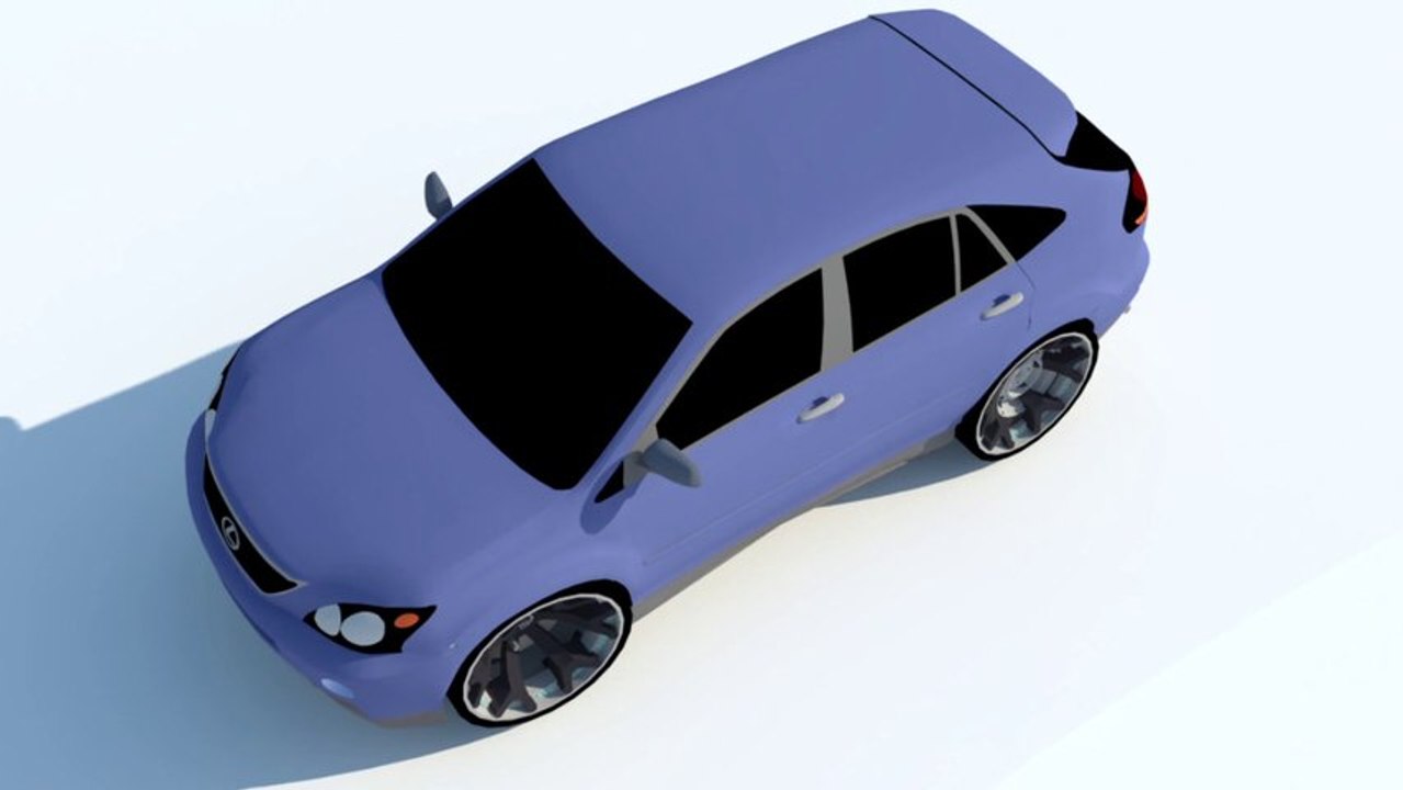 The hybrid car
