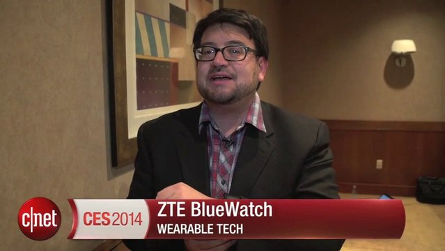 CES 2014 : Montre connectée et capteur Fitness ZTE BlueWatch