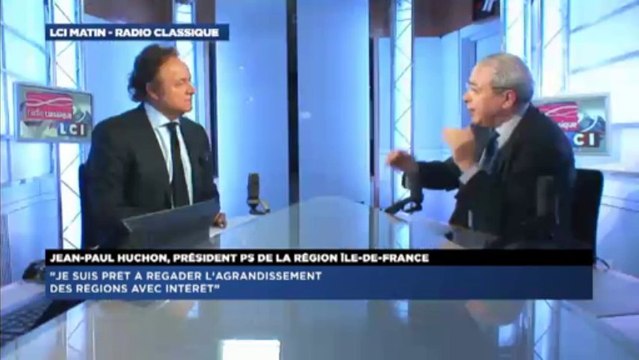 Jean-Paul Huchon, invité politique de Guillaume Durand avec LCI