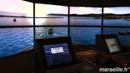 Simulateur de manoeuvres pour les pilotes du Port