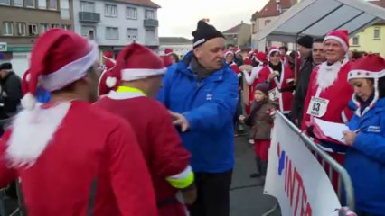 Course des Pères Noël Forbach 2013