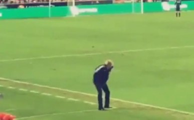 entrada violenta de manel em jorge jesus