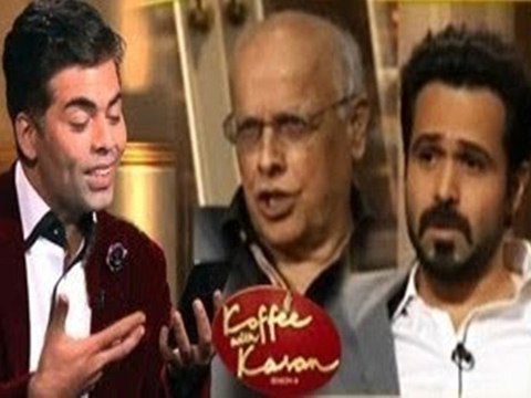 Koffee With Karan 4-Mahesh Bhatt & Emraan Hashmi