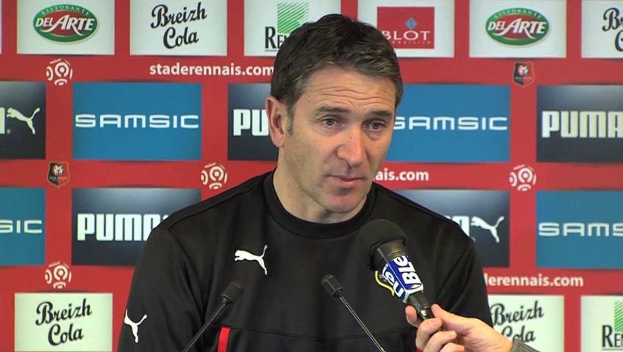 Stade Rennais F.C. / Boulogne : Conférence de presse de Philippe Montanier