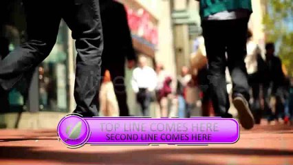 Web 2.0 Lower Third - After Effects Template