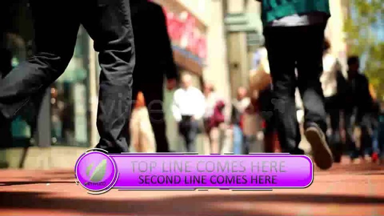 Web 2.0 Lower Third - After Effects Template