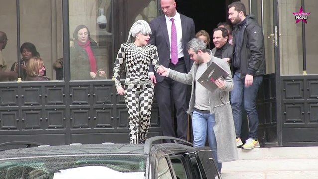 Lady Gaga à Paris avec Azzedine Alaia