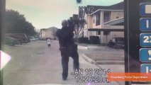 DashCam Video Captures Police Officer Stopping to Play Catch