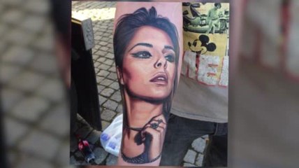 Cheryl Cole Is Honoured By Fan Tattoo