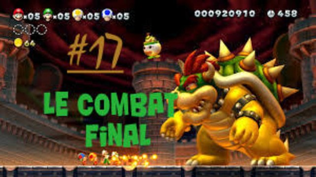 New Super Mario Bros. U [17] Le combat Final
