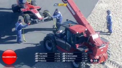 F1 2013 US GP Marshalls fail
