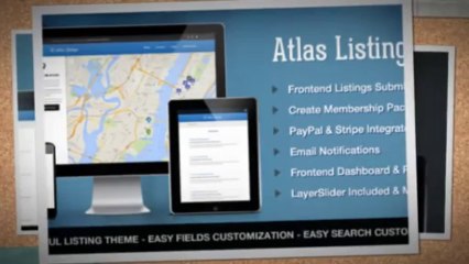 Atlas Directory Listings Premium WordPress Theme Download