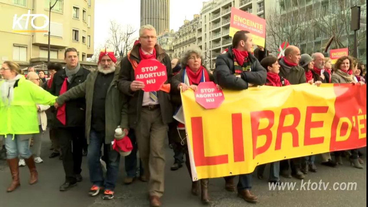 Les opposants à l'avortement ont marché pour la vie