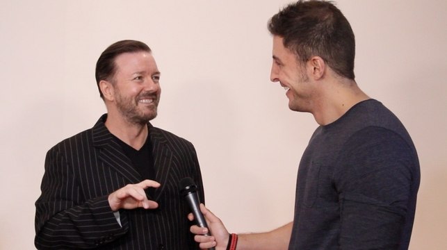 Creator of The Office Ricky Gervais - Derek Premiere