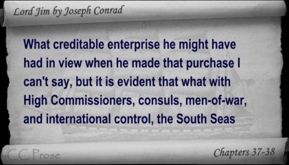 Chapter 37-38 - Lord Jim by Joseph Conrad