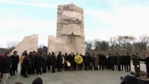 Americans mark Martin Luther King Jr. holiday