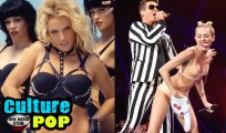 Miley Cyrus WRECKING BALL vs Britney Spears WORK B**CH...plus Twerking - NMS Culture Pop #19