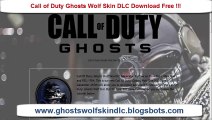 Call Of Duty Ghosts Wolf Skin DLC Code