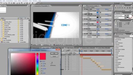 Cine FX Broadcast Channel Package - After Effects Template