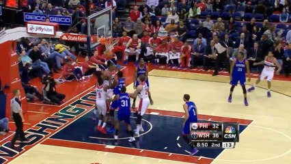 Les highlights de Kevin Seraphin face aux Sixers 16 points