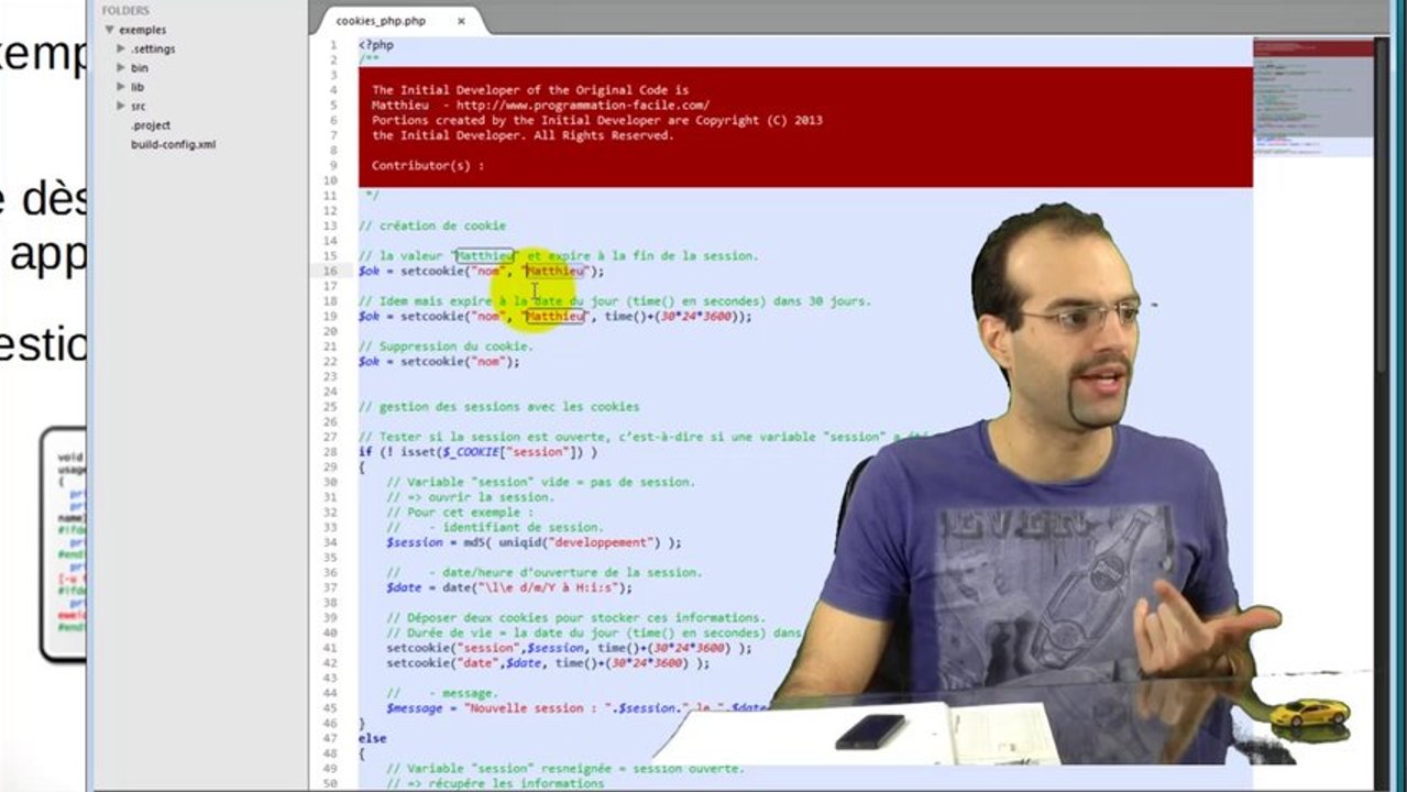 Comment utiliser les cookies pour une zone membre en php
