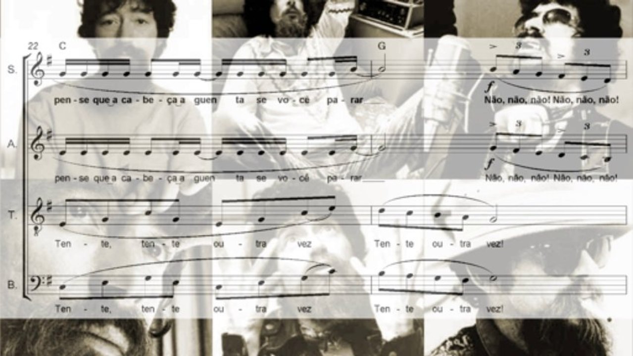 RAUL SEIXAS - Tente Outra Vez SATB