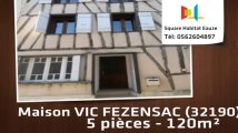 A vendre - Maison/villa - VIC FEZENSAC (32190) - 5 pièces - 120m²