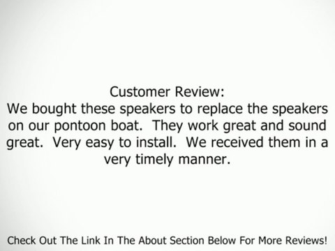 Boss Audio MR50B 5.25-Inch 2-Way Marine Speaker (Pair) Review