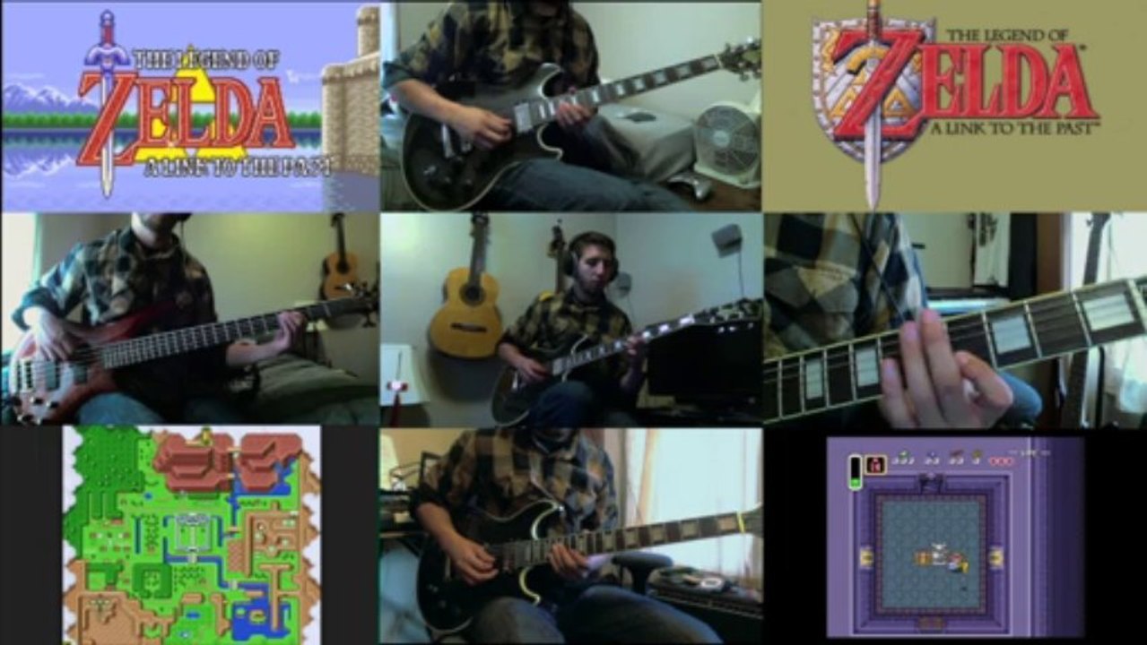 Zelda A Link to the Past - Hyrule Castle theme Guitar arrangement.