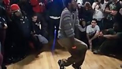 Competitive dance-off turns into fistfight