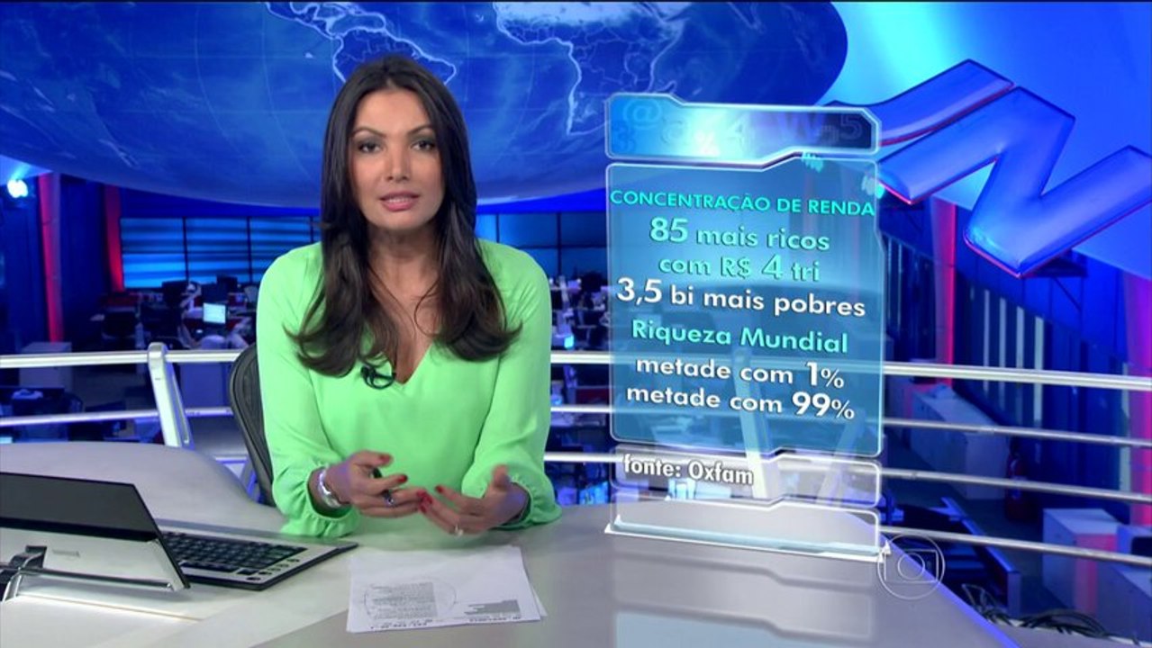 Jornal Nacional - Segunda-Feira - 20/01/2013 - Parte 2 [720p]
