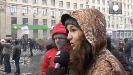 Tregua en Kiev para dar una oportunidad a las negociaciones