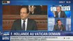 BFM Story: Jean-Frédéric Poisson conteste la récupération politique de la visite de François Hollande au Vatican - 23/01