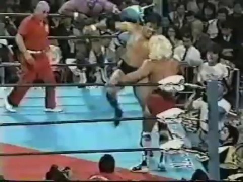 Ric Flair & Rick Martel vs. Jumbo Tsuruta & Genichiro Tenryu (10.22.85)