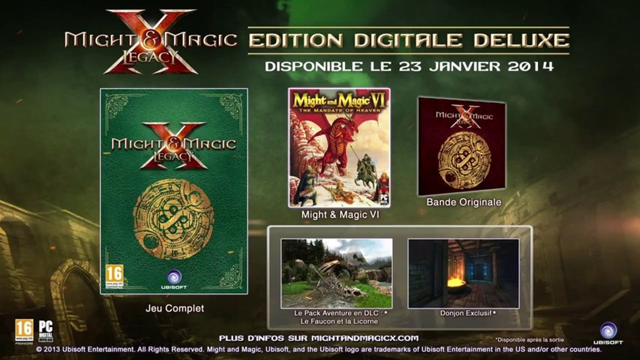 Might & Magic X Legacy - Trailer de lancement [HD]