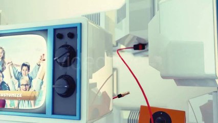 Televison Displays - After Effects Template