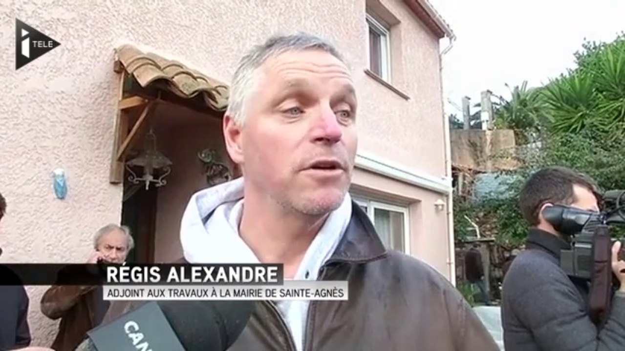 Alpes-Maritimes : des maisons menacées