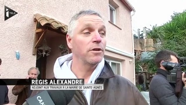 Alpes-Maritimes : des maisons menacées