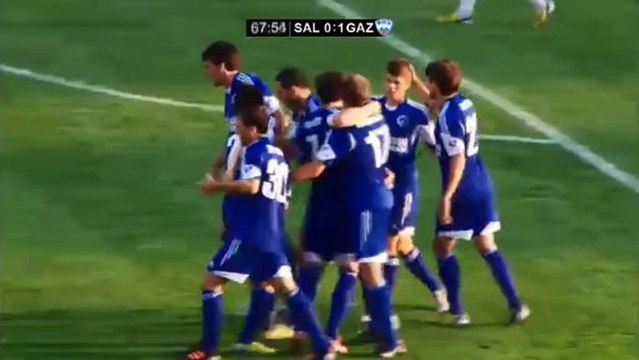 ФНЛ-13-14. 2 тур. Салют — Газовик. Кобялко, 68 (п)