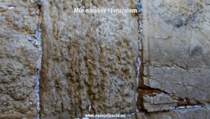 † Meditácie Ľubomíra Stančeka | Kedy sa postiť Mk 2,23-28 | Múr nárekov - Jeruzalem 2/2