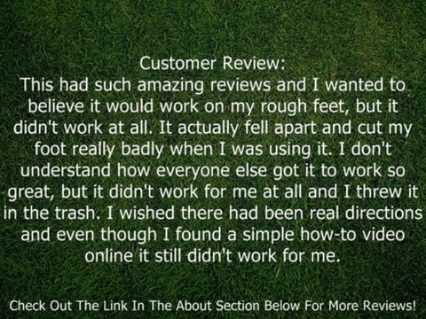 Tweezerman Safety Slide Callus Shaver with Rasp Review