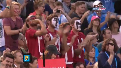 Wawrinka'dan unutulmaz oyun