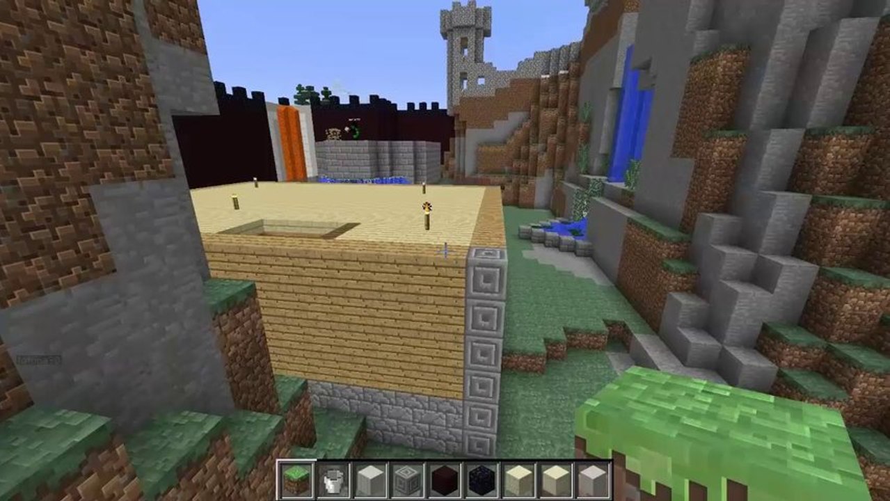 Minecraft Construction - Avec Iti63, XmoriaV99, Ténébi, Totoma90 - partie 3