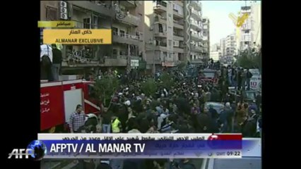 Blast hits Hezbollah heartland in Beirut