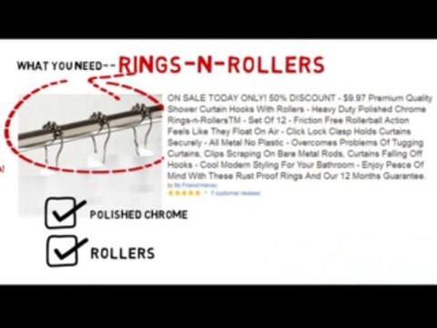 Unique Shower Curtain Rings Solve The Problems