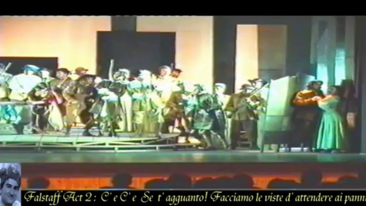 Falstaff Act 2 Finale   :  C' e C' e ..Se t' agguanto! & Smyrna State Opera and Ballet