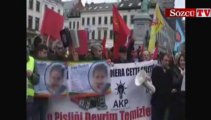 Başbakan Brüksel'de protesto edildi