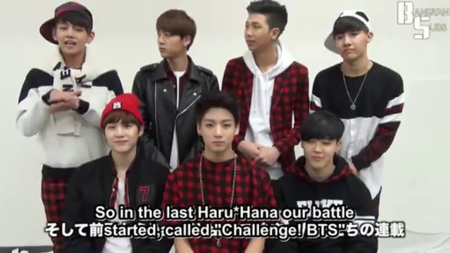 [ENG] Haru Hana Vol.22 message from BTS.22 message from BTS