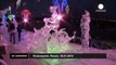 Ice and snow sculpture festival in Siberia attracts teams from five countries