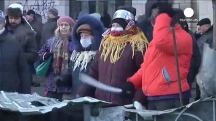 El presidente ucraniano alerta de que los disturbios amenazan con desestabilizar el país